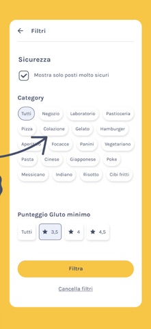 Gluto® Mangiare senza glutine iPhone screenshot 2