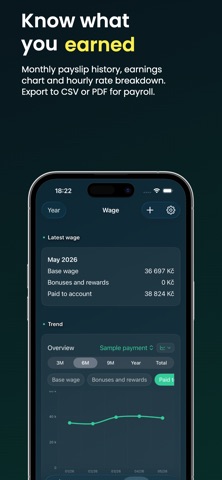 Worxly: Work Hours Tracker Screenshot 6 of 6