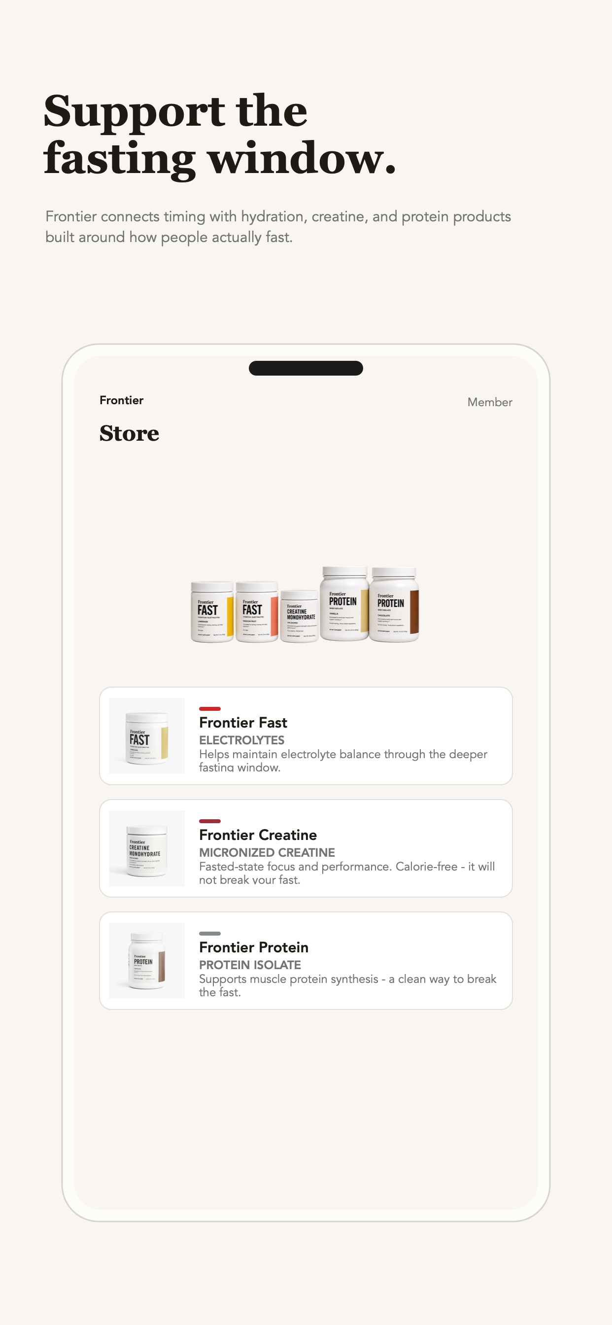 Screenshot 4 of Frontier Fasting