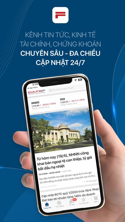 CafeF:Tin tức đầu tư, cổ phiếu