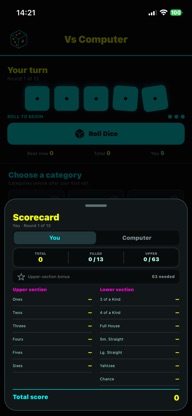 Yahtzee Hub! screenshot 5