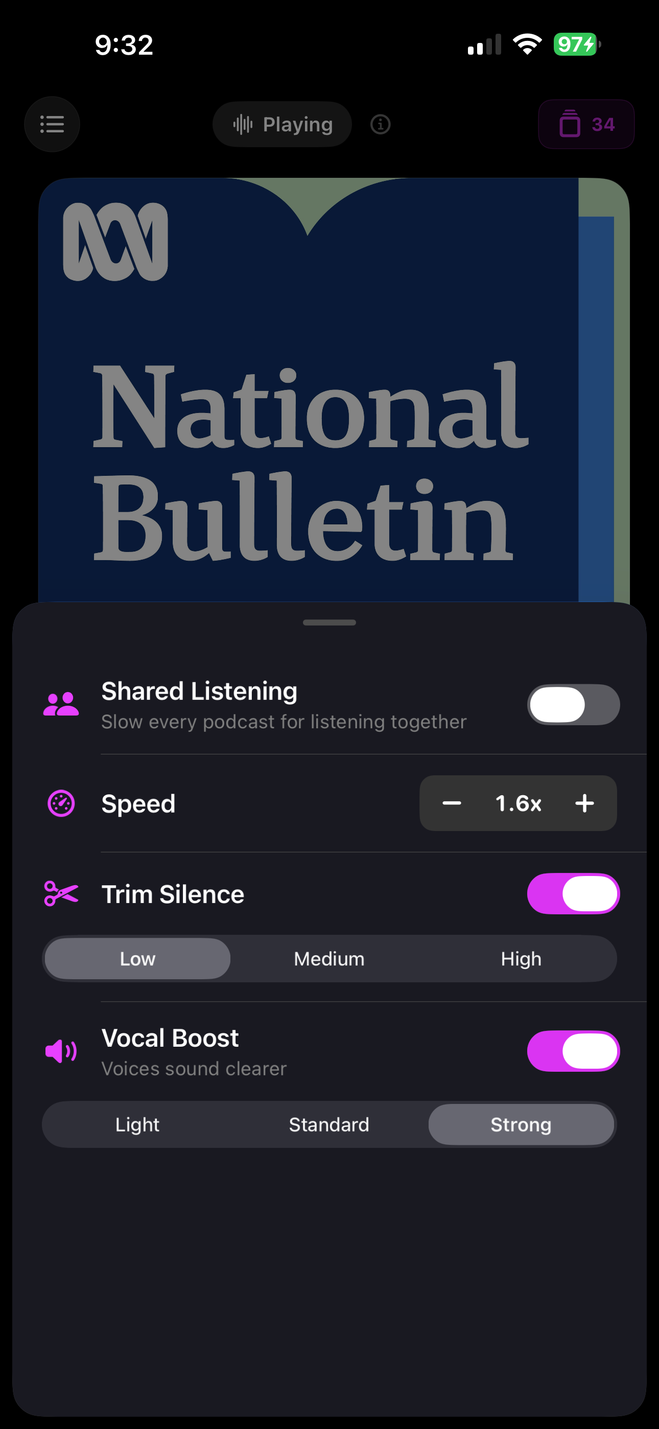 Autohop: Podcast Player screenshot 8