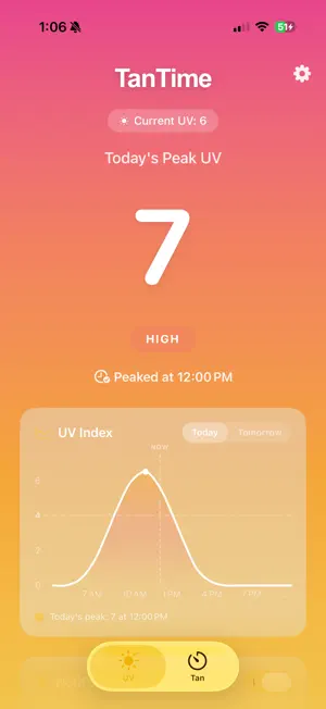TanTime. screenshot 1