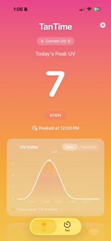 TanTime. screenshot