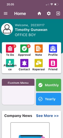 ListraOdoo screenshot