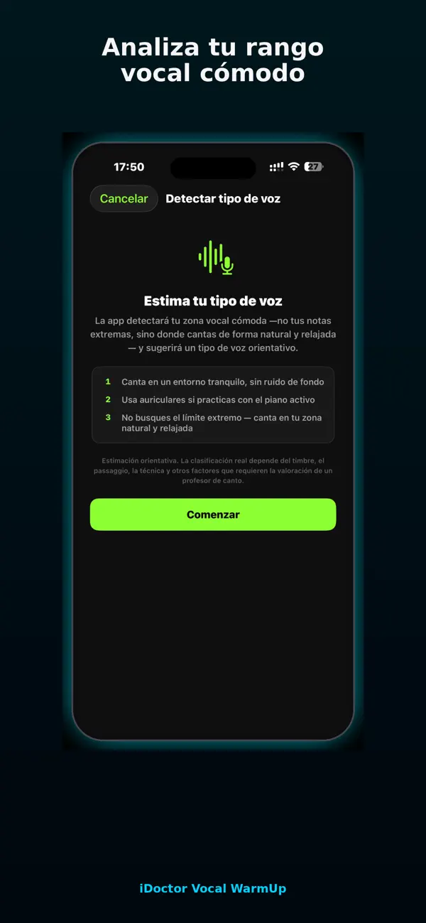 Screenshot #3 pour iDoctor Vocal WarmUp
