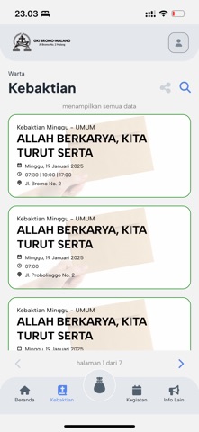 GKI Bromo screenshot