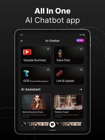 ChatBot AI : Ask AI Assistant iPad screenshot
