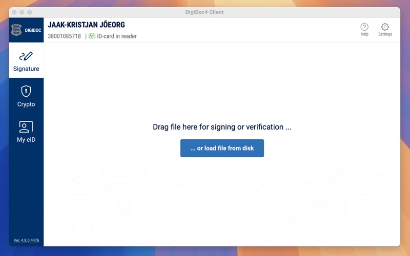 Screenshot #1 pour DigiDoc4