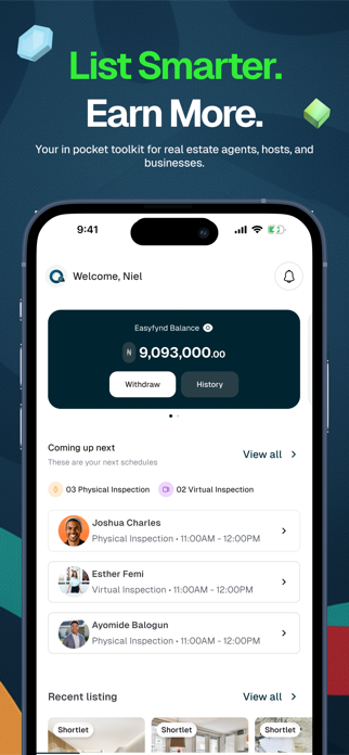 EasyFynd Agents & Enterprises Screenshot 1 of 7