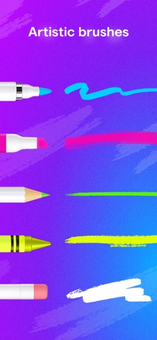 SnapSketch: Cute Coloring Book iPhone screenshot