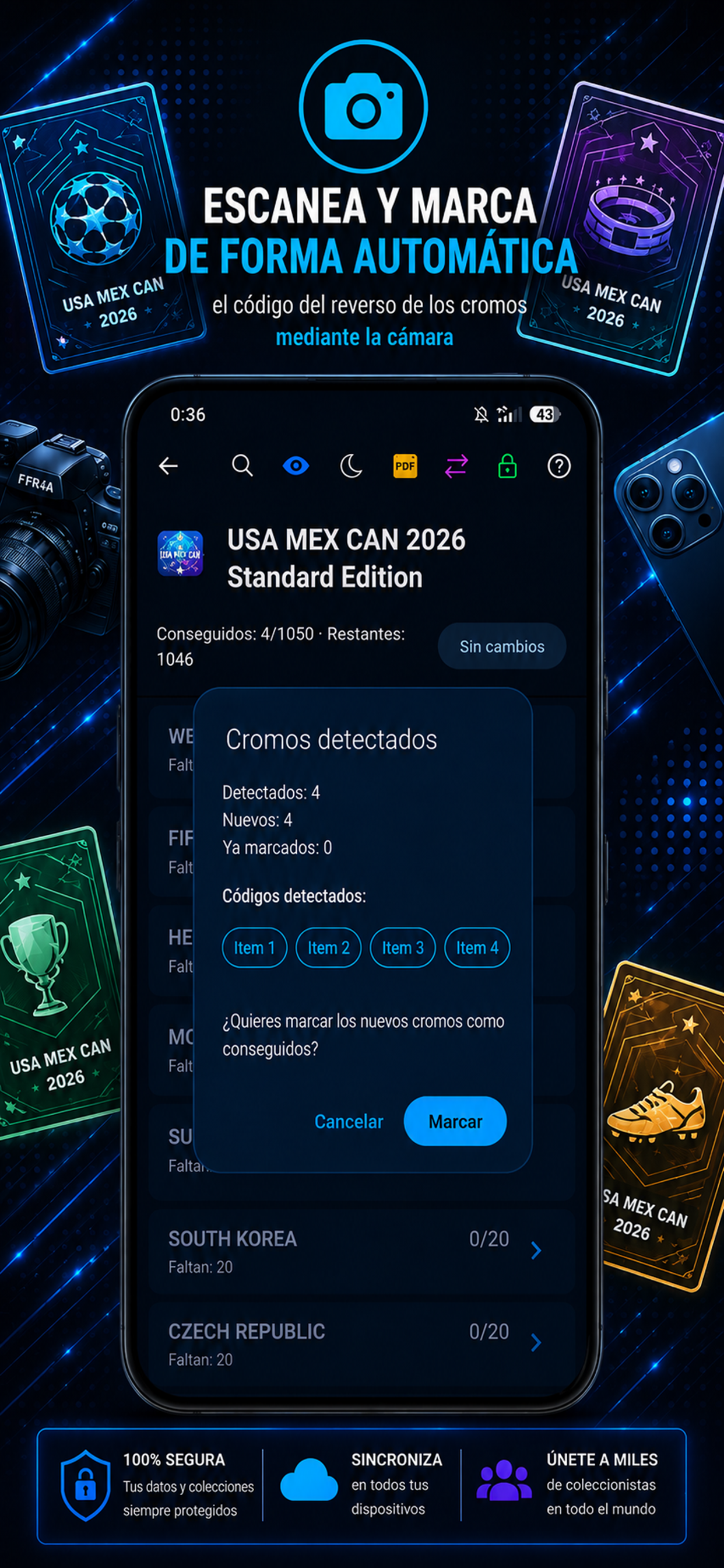 Cromofy – Checklist Cromos