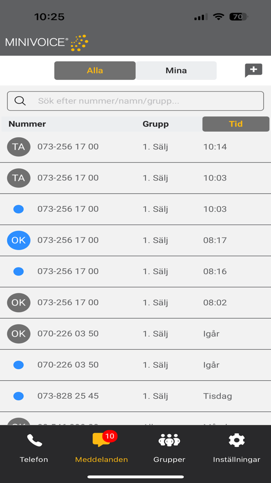 #3. MiniVoice (iOS) โดย: Pre Greeting AB