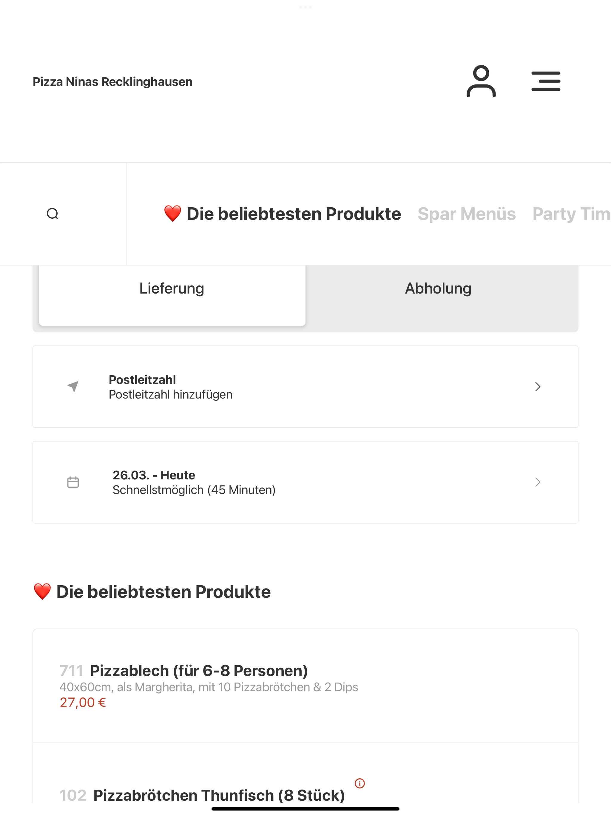 Pizza Ninas Recklinghausen screenshot 7