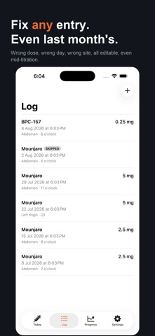 GLP-1 & Peptide Tracker Screenshot 4 of 7