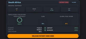 The Pandemic Game screenshot