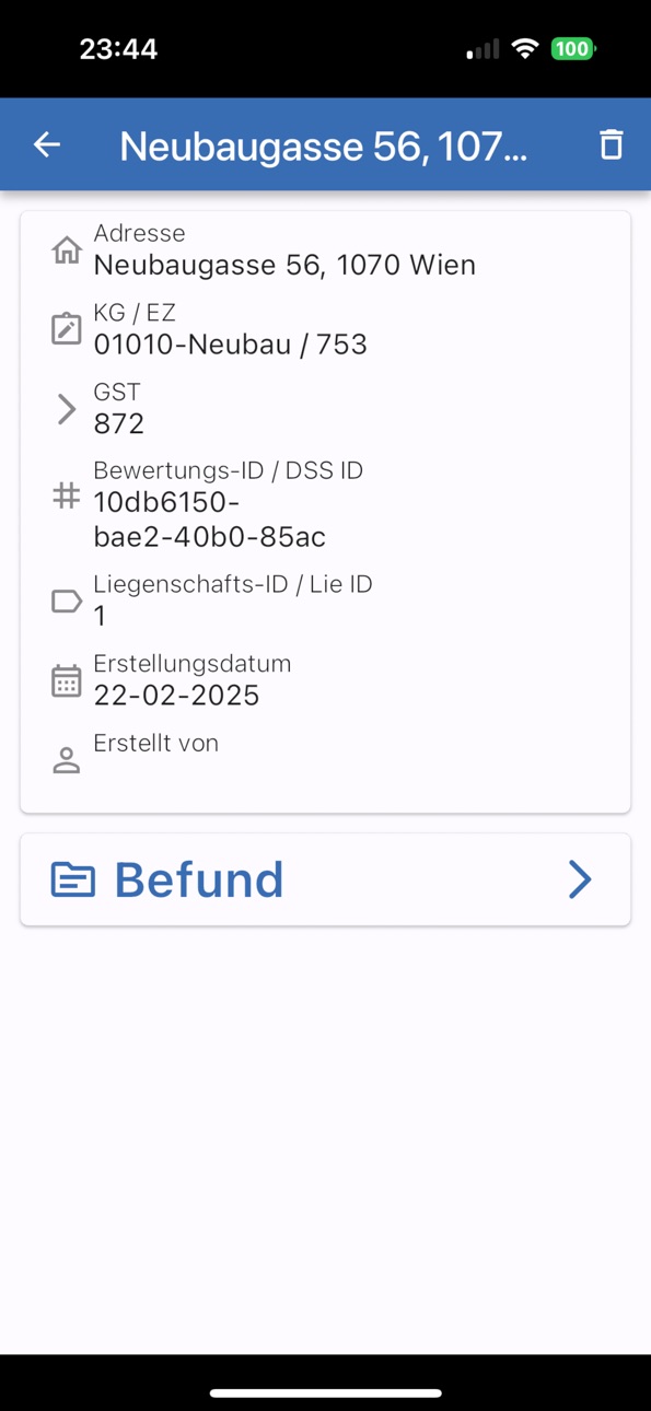 iPhone screenshot