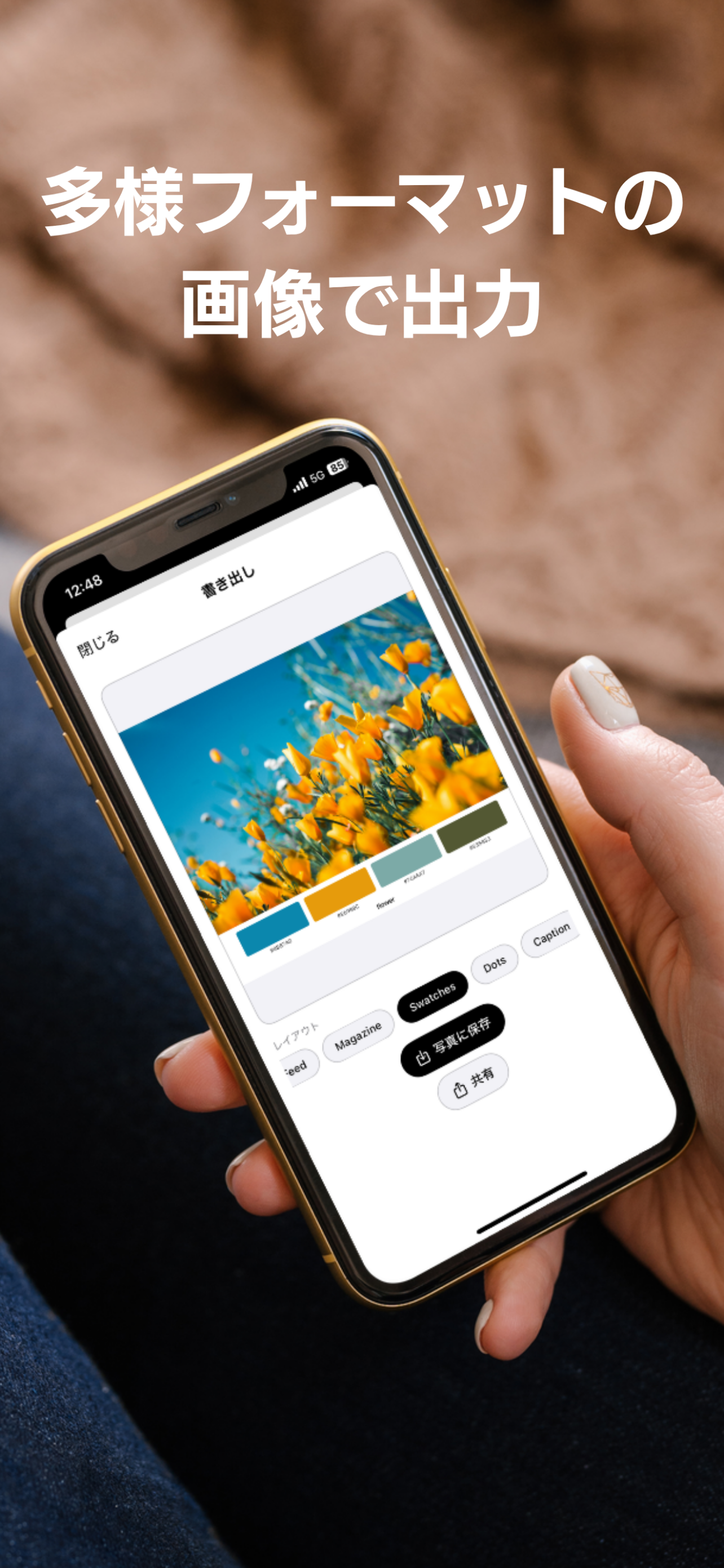 Palettly - 写真からカラーパレットに