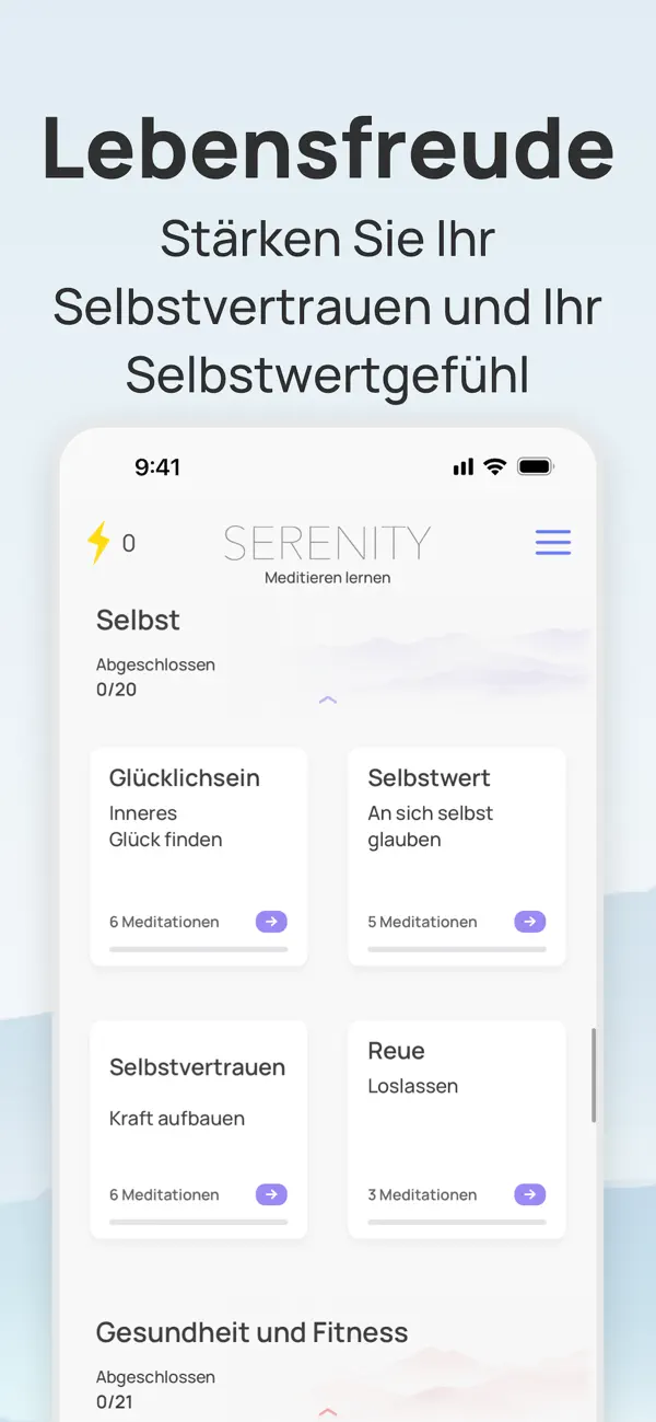 Serenity - Geführte Meditation Screenshot 5