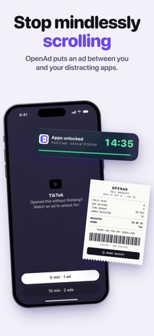 OpenAd: App Blocker Screenshot 1 of 6