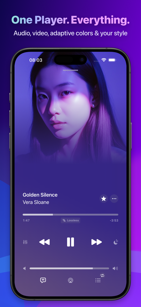 Synic - Offline Music Player screenshot 2