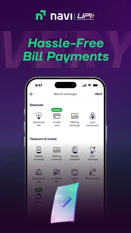 Navi: UPI, Payments, Insurance screenshot 2 of 5