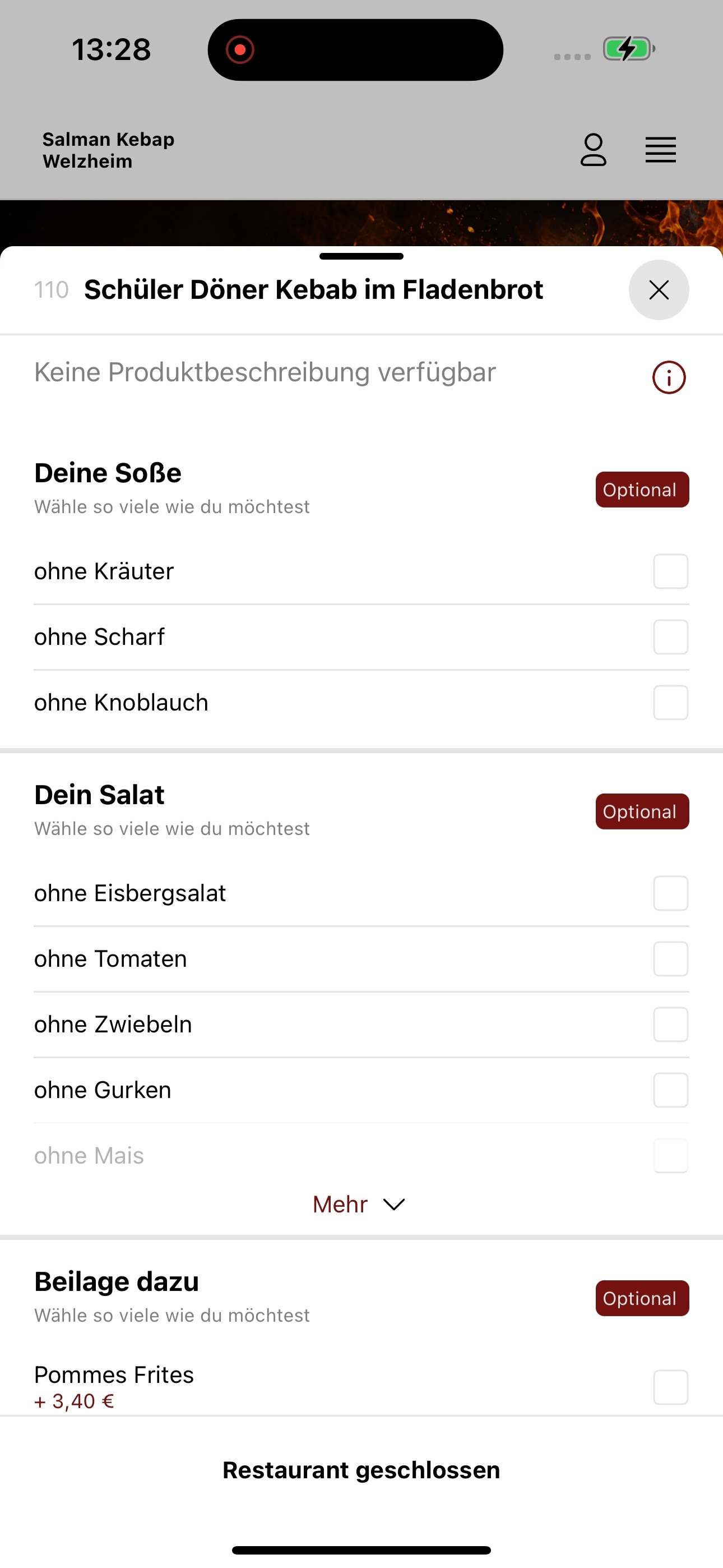 Screenshot 7 of Salman Kebap Welzheim