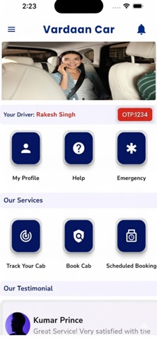 Vardaan Car screenshot