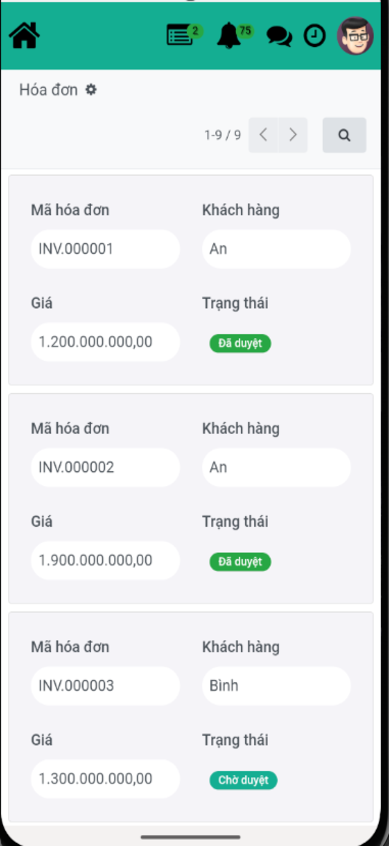 CRM Sale BĐS screenshot 5