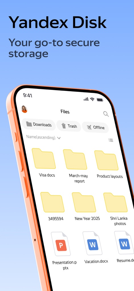 Яндекс Диск - Облако для фото - Organized File Hub