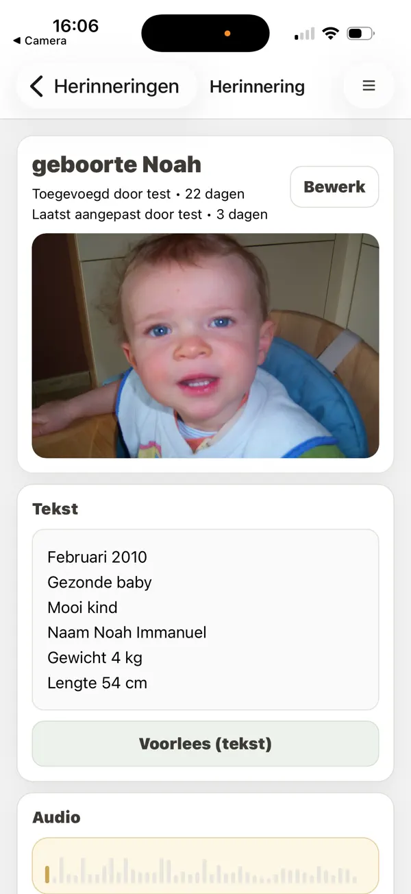 Screenshot #1 pour Memory Lane - beaux souvenirs