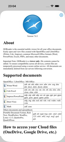 OOReader Screenshot 1 of 5