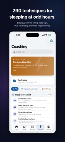 Steady: Shift Sleep Screenshot 8 of 10