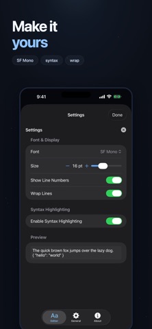 TextNova screenshot