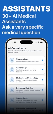 Doctor AI: Clinical Diagnosis iPhone screenshot