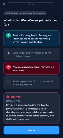 Consul Associate Exam Prep screenshot