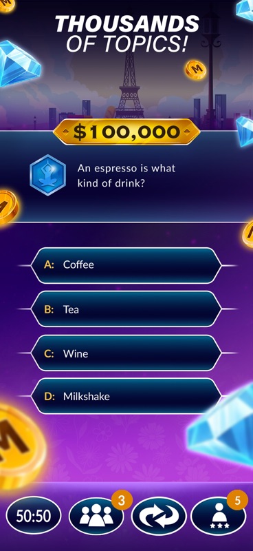 Millionaire Quiz: Trivia Game screenshot 3