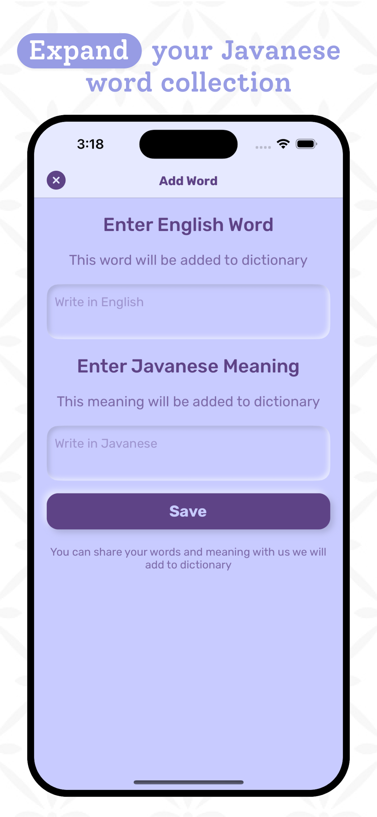 Javanese | Javanese Dictionary