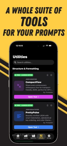 Promptler - AI Prompt Manager iPhone screenshot