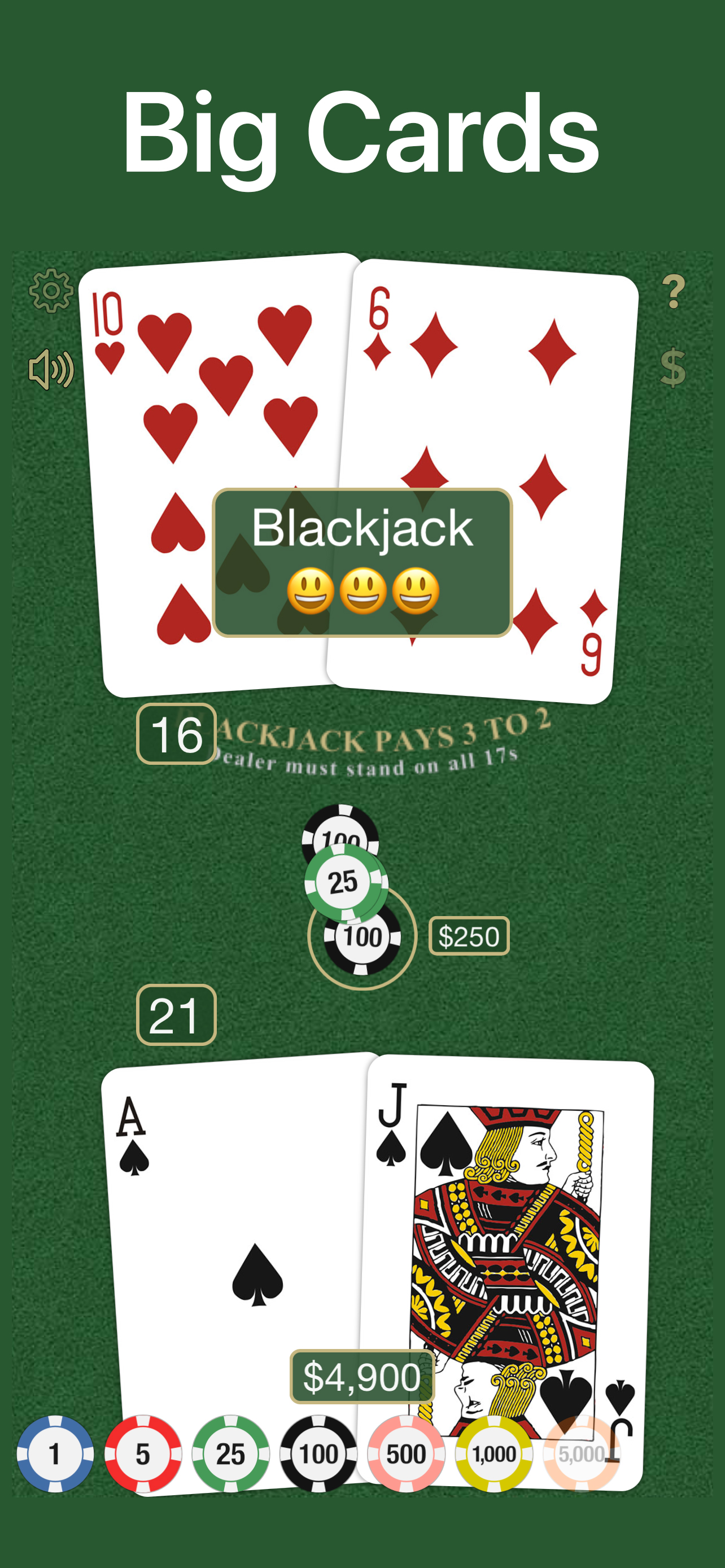 Blackjack - Vegas Casino Real