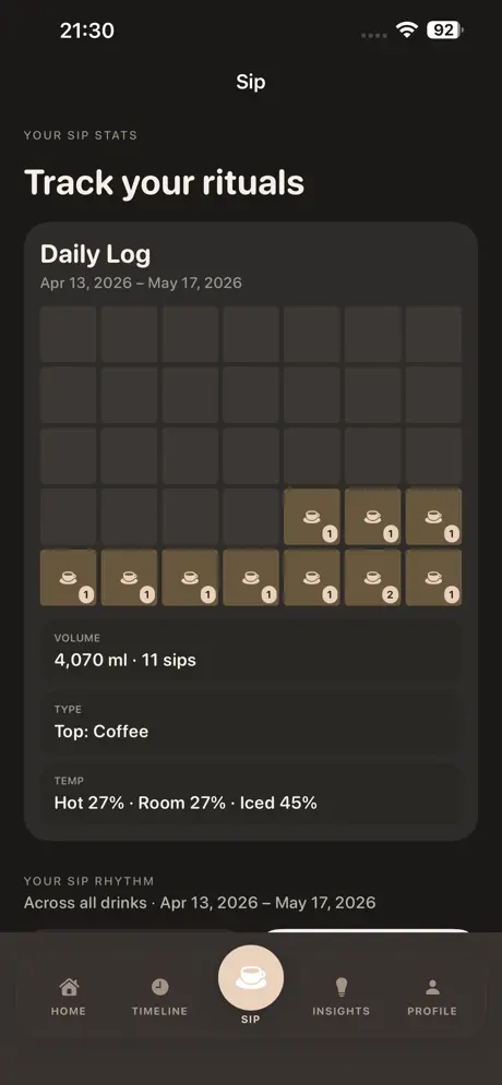 Siply - Drinks and Mood screenshot 4
