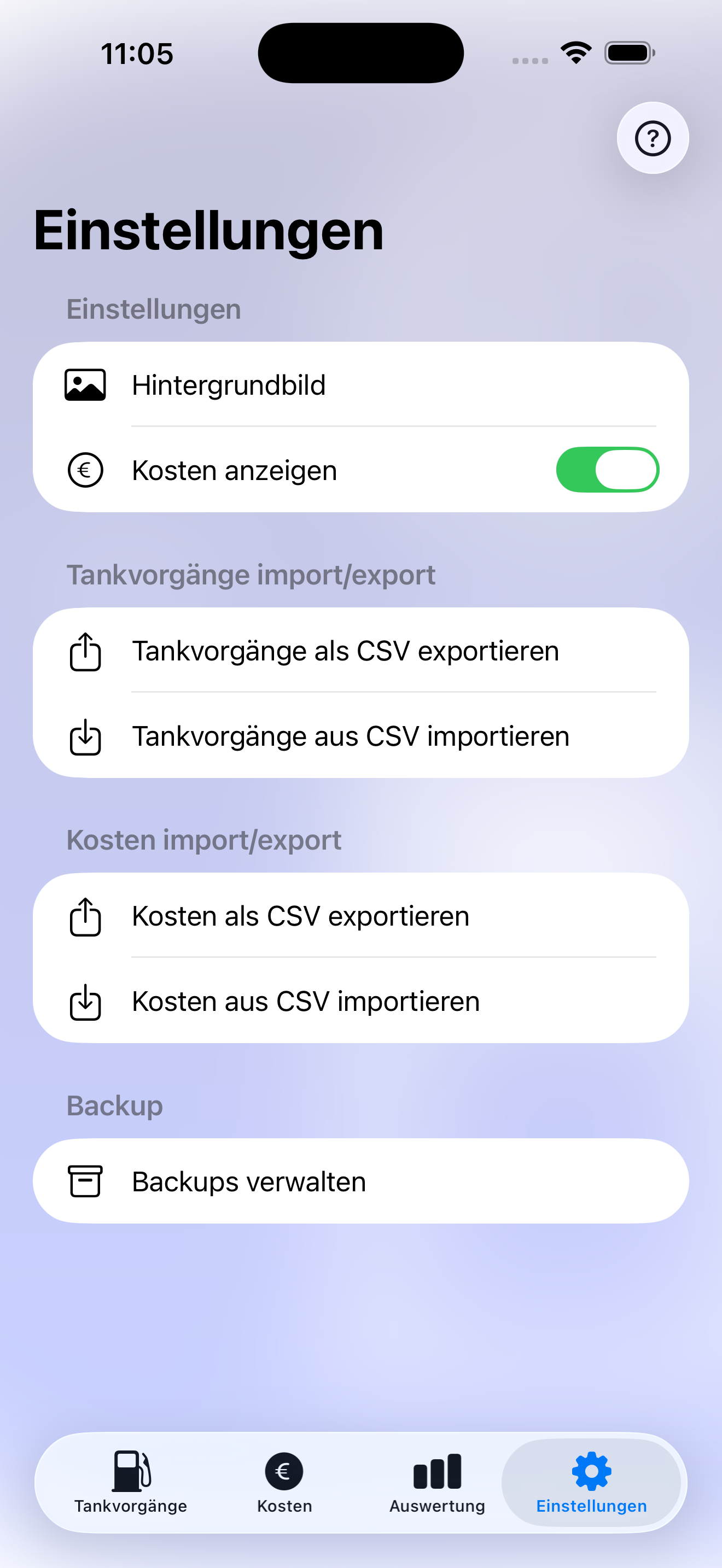 Spritverbrauch screenshot 5