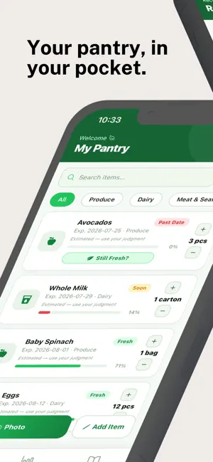 StillFresh: Pantry Tracker screenshot 1