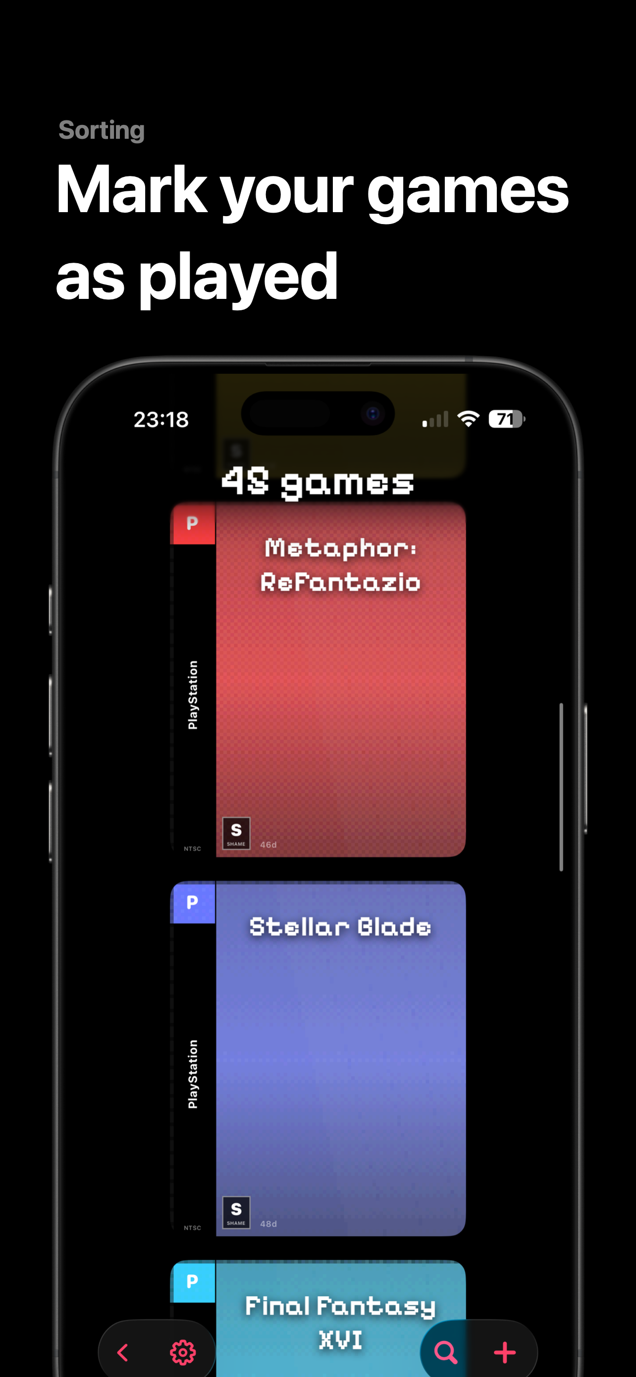 Pile of Shame - Game Tracker screenshot 3