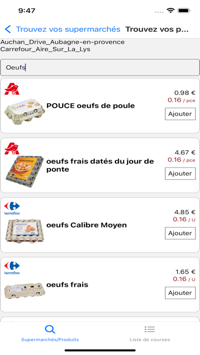 Screenshot #2 pour Comparateur Anti-Inflation