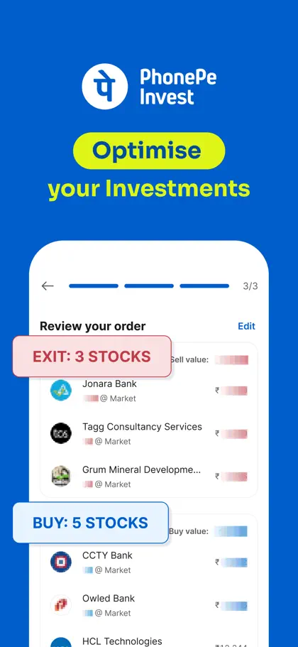 PhonePe Invest (Share.Market) ekran görüntüsü 5 / 6