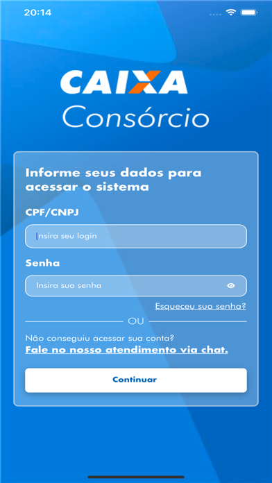 CAIXA Consórcio Screenshot