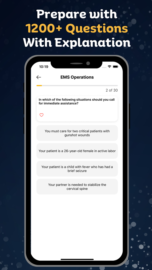 #3. EMT Prep 2025 : Practice Tests (iOS) Podle: faisal khalid