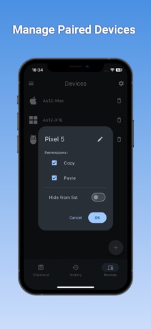 Clipboard Remote - LAN Paste screenshot
