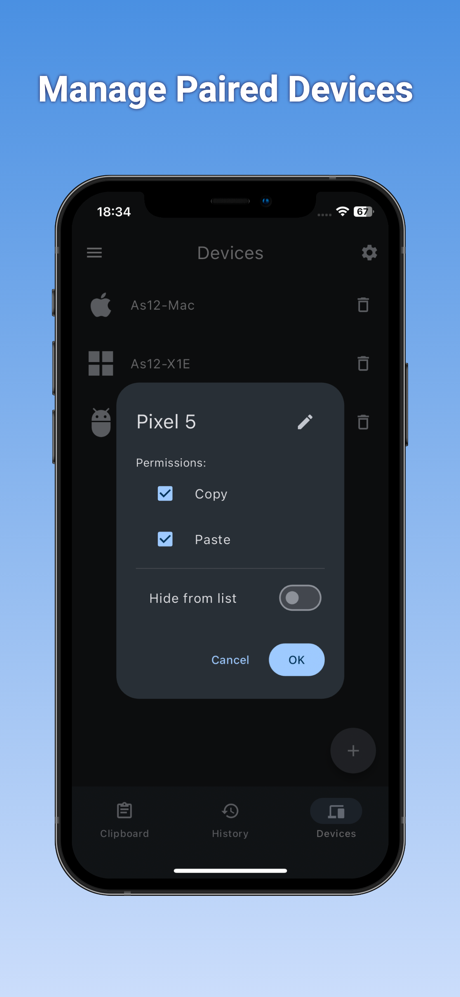 Clipboard Remote - LAN Paste screenshot 6